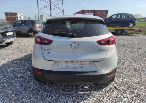 Mazda CX-3 cena 20900 przebieg: 90000, rok produkcji 2015 z Ogrodzieniec małe 137